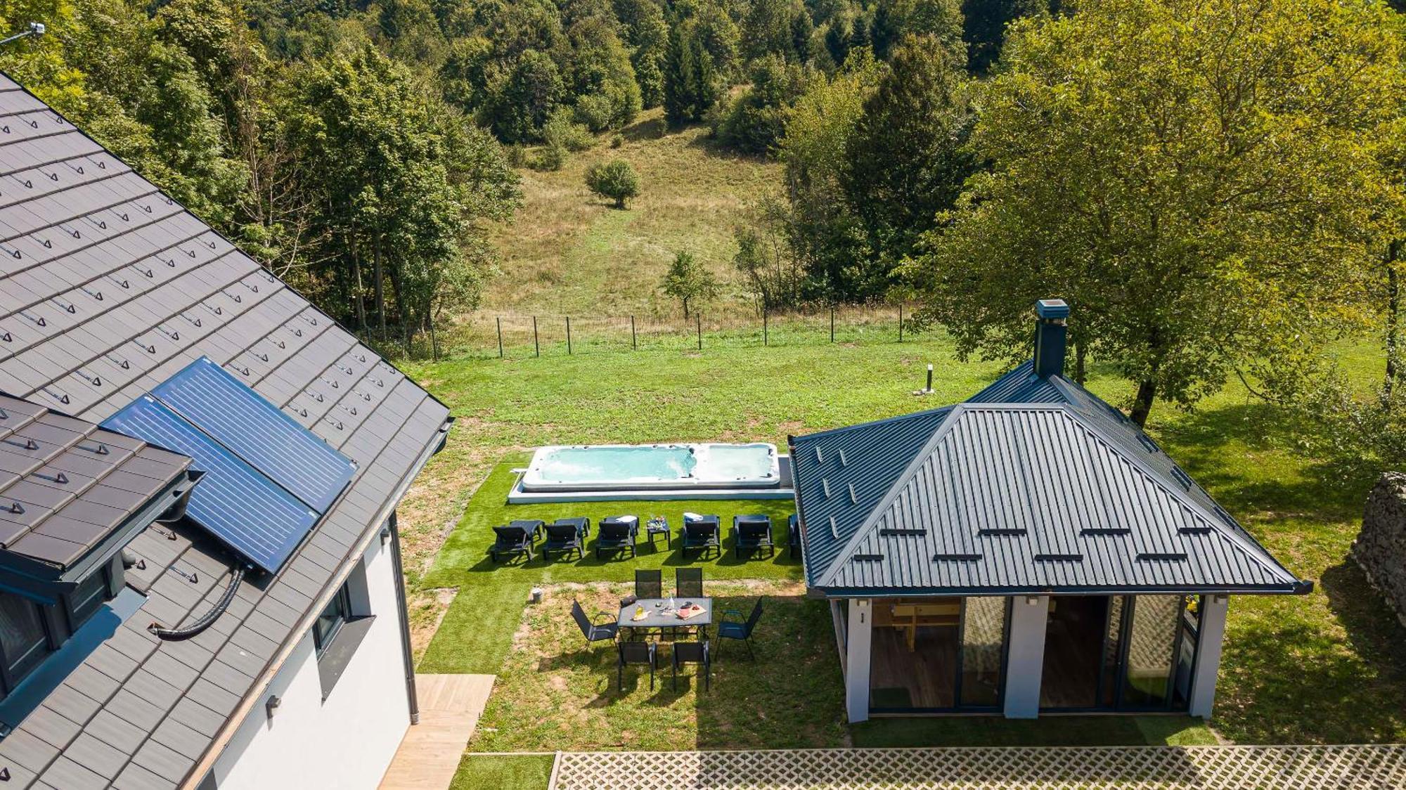 Saborsko Plitvice House Angelinaヴィラ エクステリア 写真