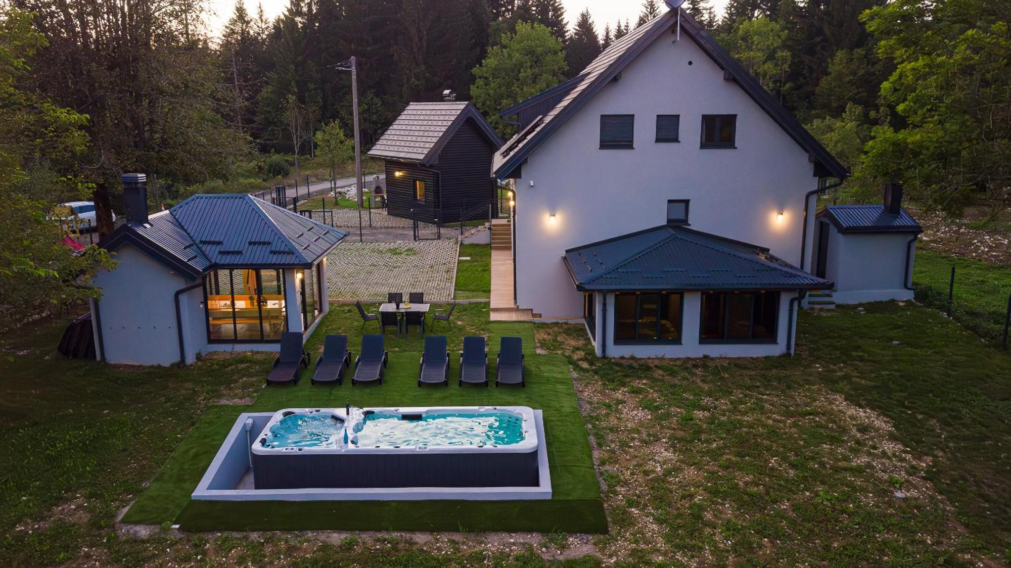Saborsko Plitvice House Angelinaヴィラ エクステリア 写真