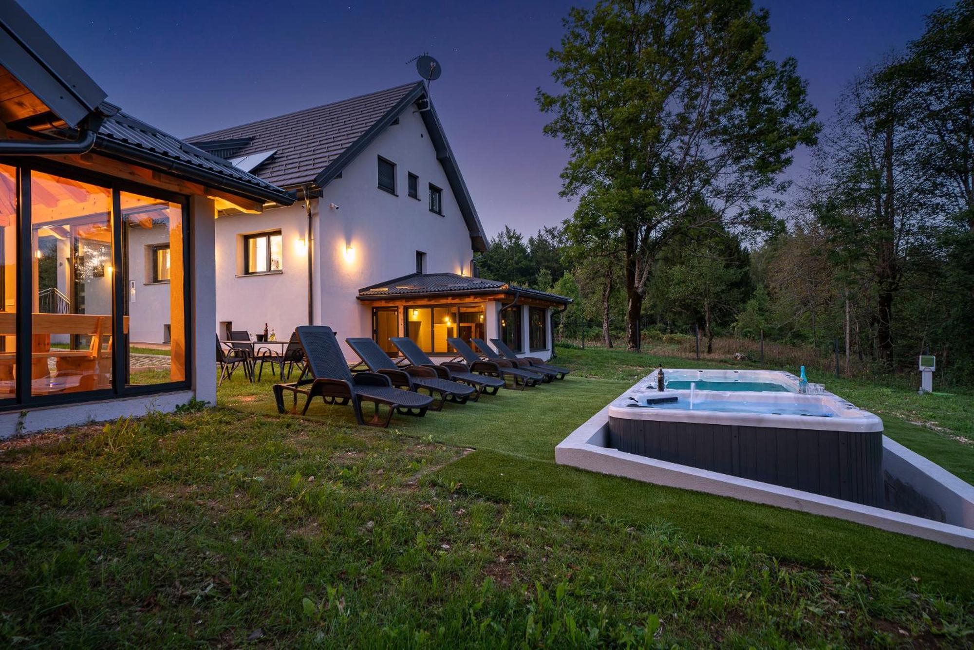 Saborsko Plitvice House Angelinaヴィラ エクステリア 写真