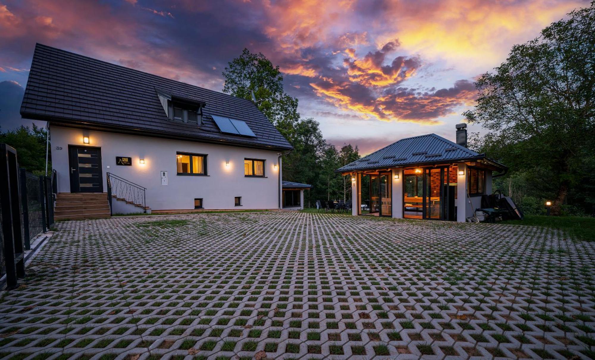 Saborsko Plitvice House Angelinaヴィラ エクステリア 写真