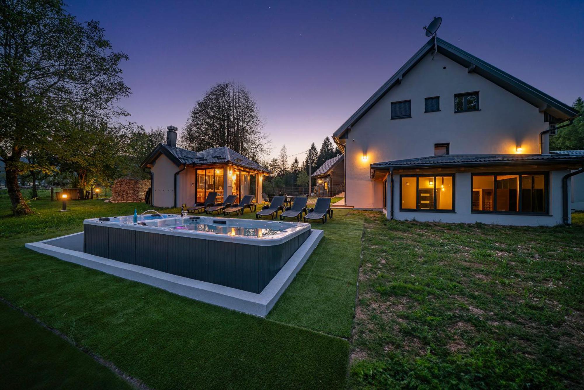 Saborsko Plitvice House Angelinaヴィラ エクステリア 写真